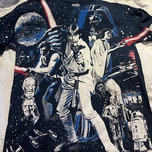 Star Wars Mens T-Shirt Graphic Tee